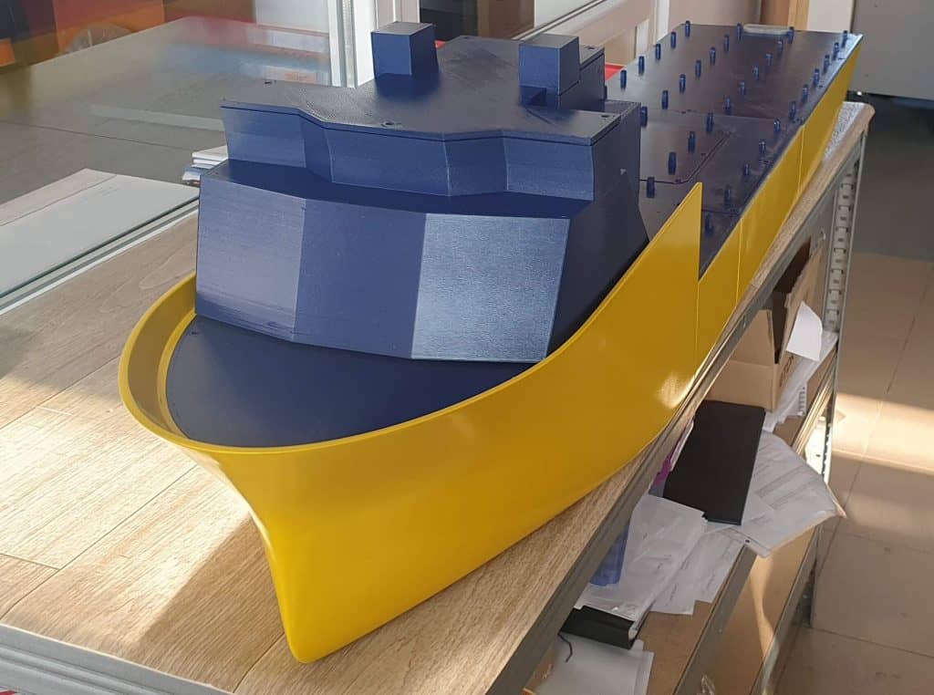 3D print ENSO za FSB Zagreb: isprintana maketa tankera za laboratorijska istraživanja